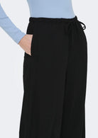 Jacqueline De Yong Pantalone Donna Leslie Nero 15374331 Black JACQUELINE DE YONG 