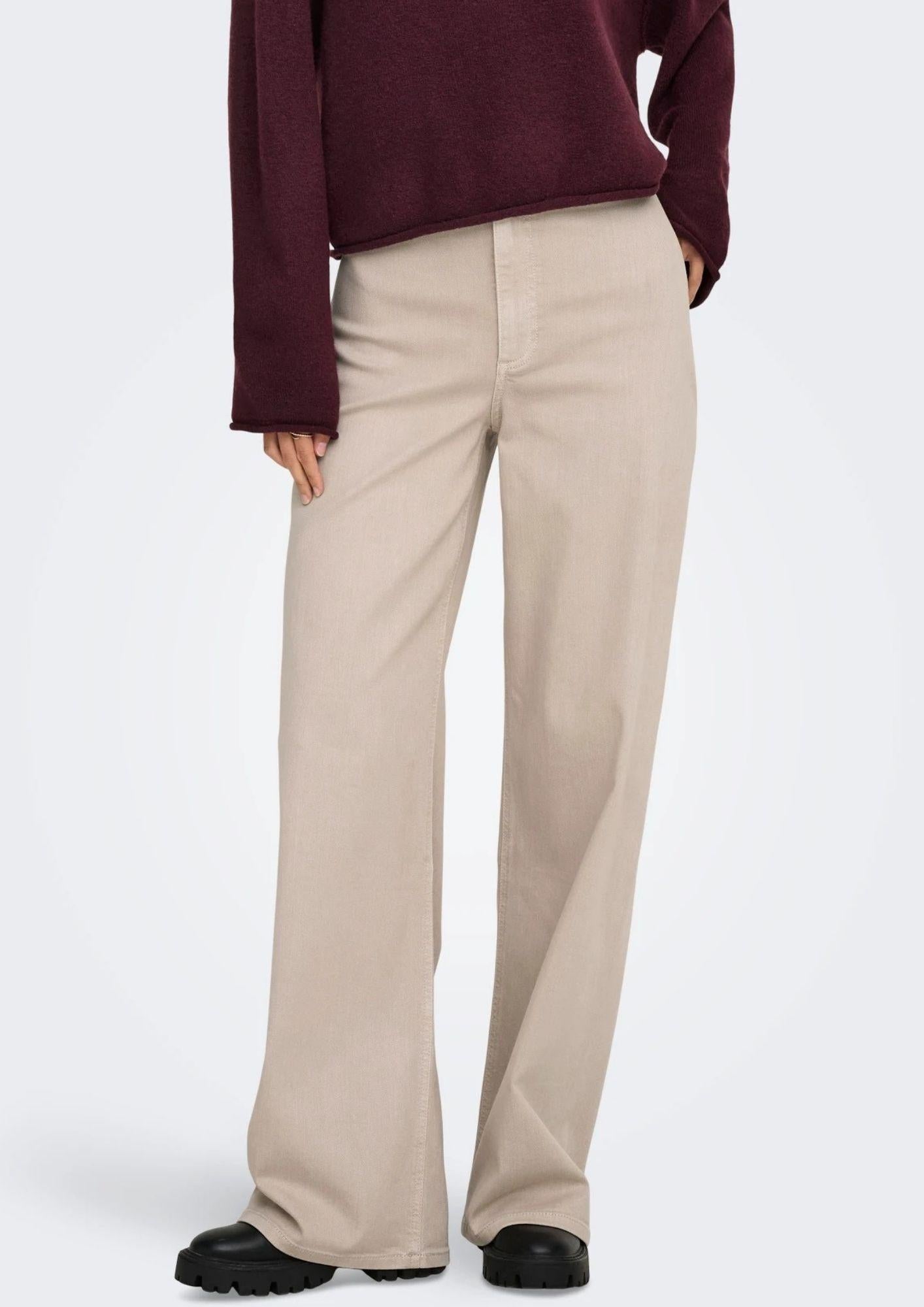Jacqueline De Yong Pantalone Donna Iris Grigio 15341269 Chateau Gray JACQUELINE DE YONG 