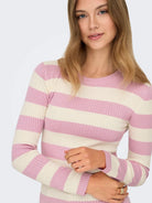 Jacqueline De Yong Maglia Donna Fragrant Lilac Jdyplum 15277223 FRAGANT LILAC JACQUELINE DE YONG 