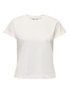 Only T-Shirt Donna Bianco Onlerica 15308926 Cloud Dancer ONLY 