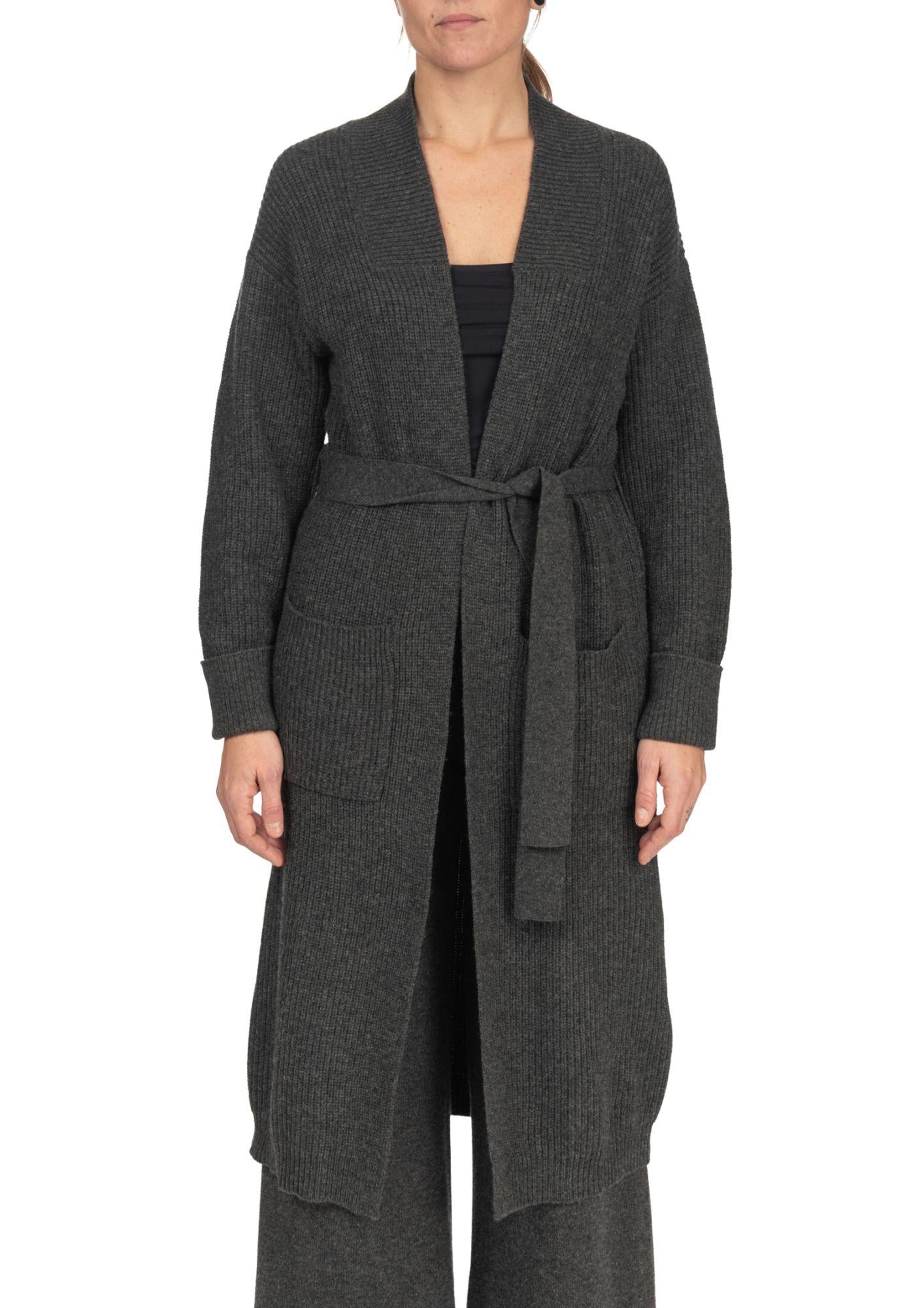 Diana Gallesi Cardigan Donna Grigio Antracite M241J004974N 23 DIANA GALLESI 