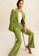 Emme Marella Pantalone Donna Emmromana2 Verde 2615131321200 004 EMME MARELLA 