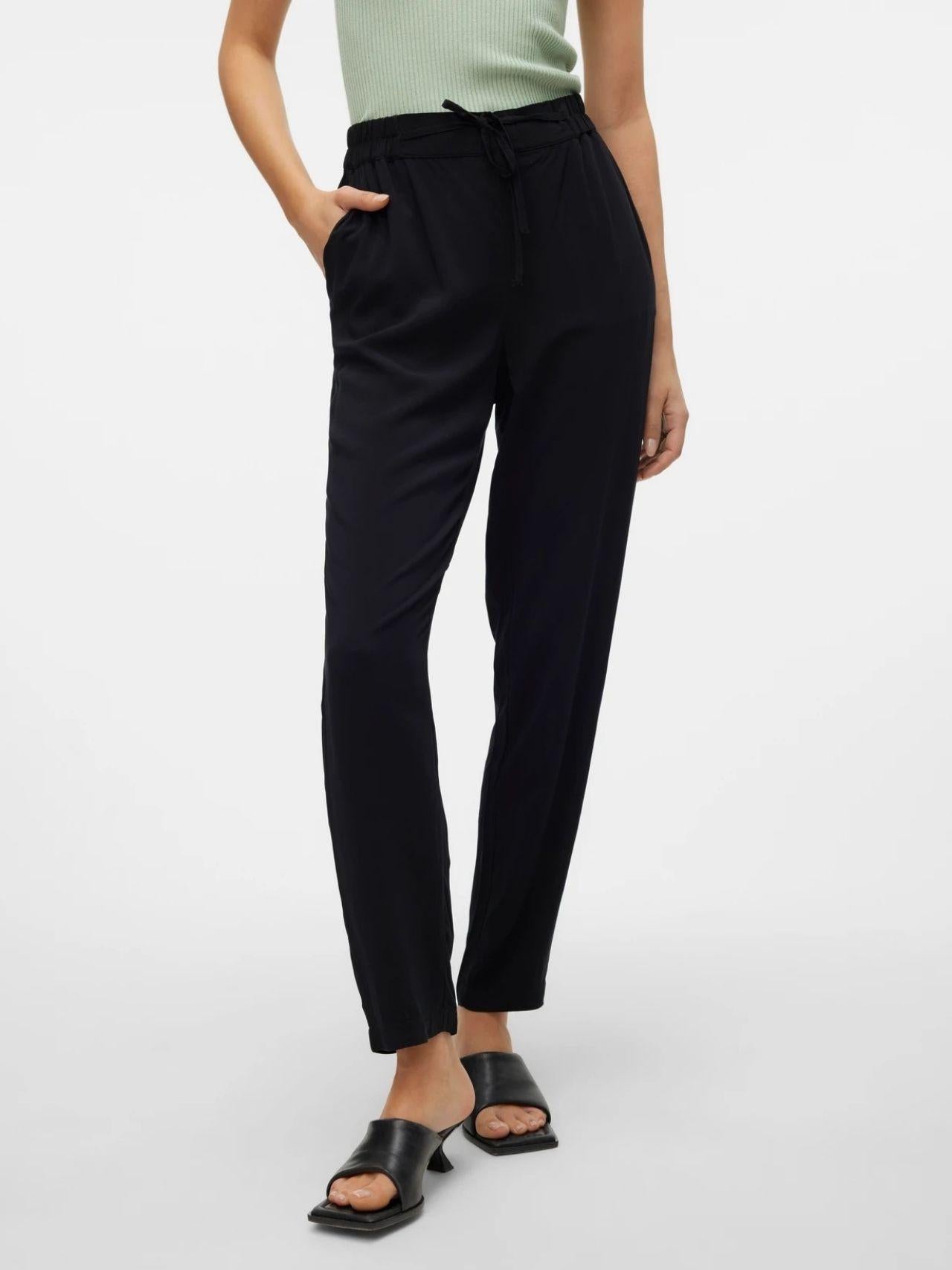 Vero Moda Pantalone Donna Easy Nero 10302045 Black VERO MODA 