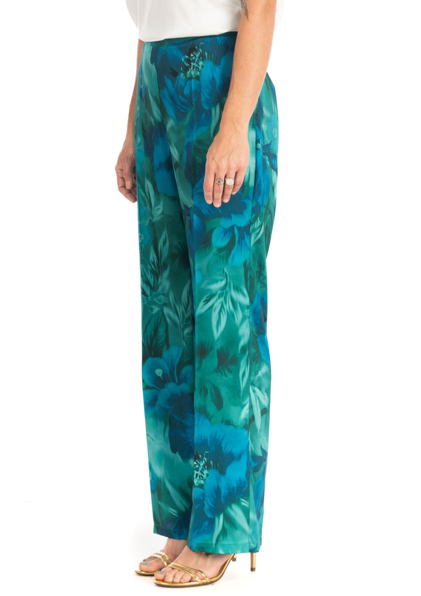 Pantalone Donna Verde P619R005916 01 DIANA GALLESI 