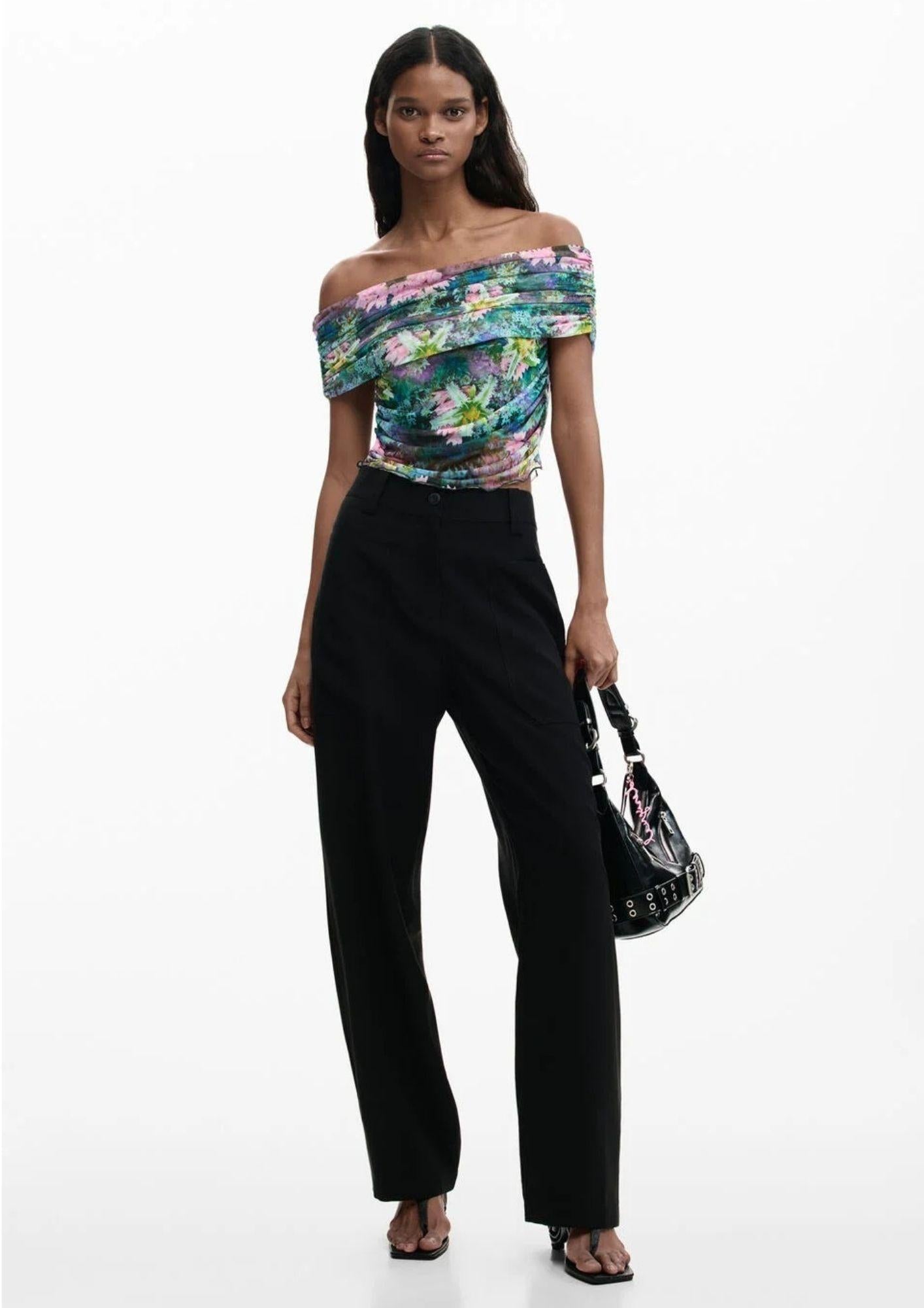Desigual T-Shirt Donna Munich Verde 26SWTK22 4031 DESIGUAL 