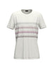 Women's T-Shirt Leaf White