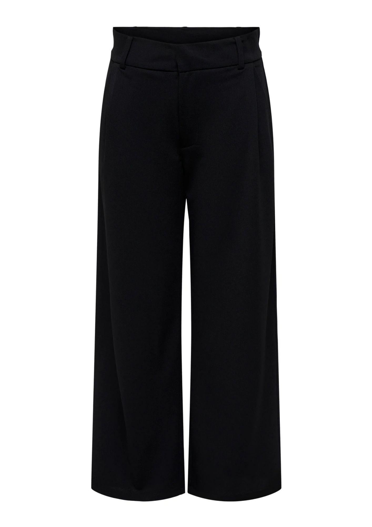 Jacqueline De Yong Pantalone Donna Geggo Nero 15330419 Black JACQUELINE DE YONG 