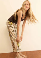 Emme Marella Pantalone Donna Emmalbero Bianco Lavanda 2615131152200 002 EMME MARELLA 