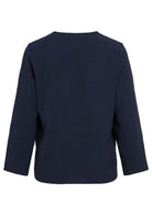 Vila Top Donna Vijosa Blu Navy 14102906 Navy Blazer VILA 