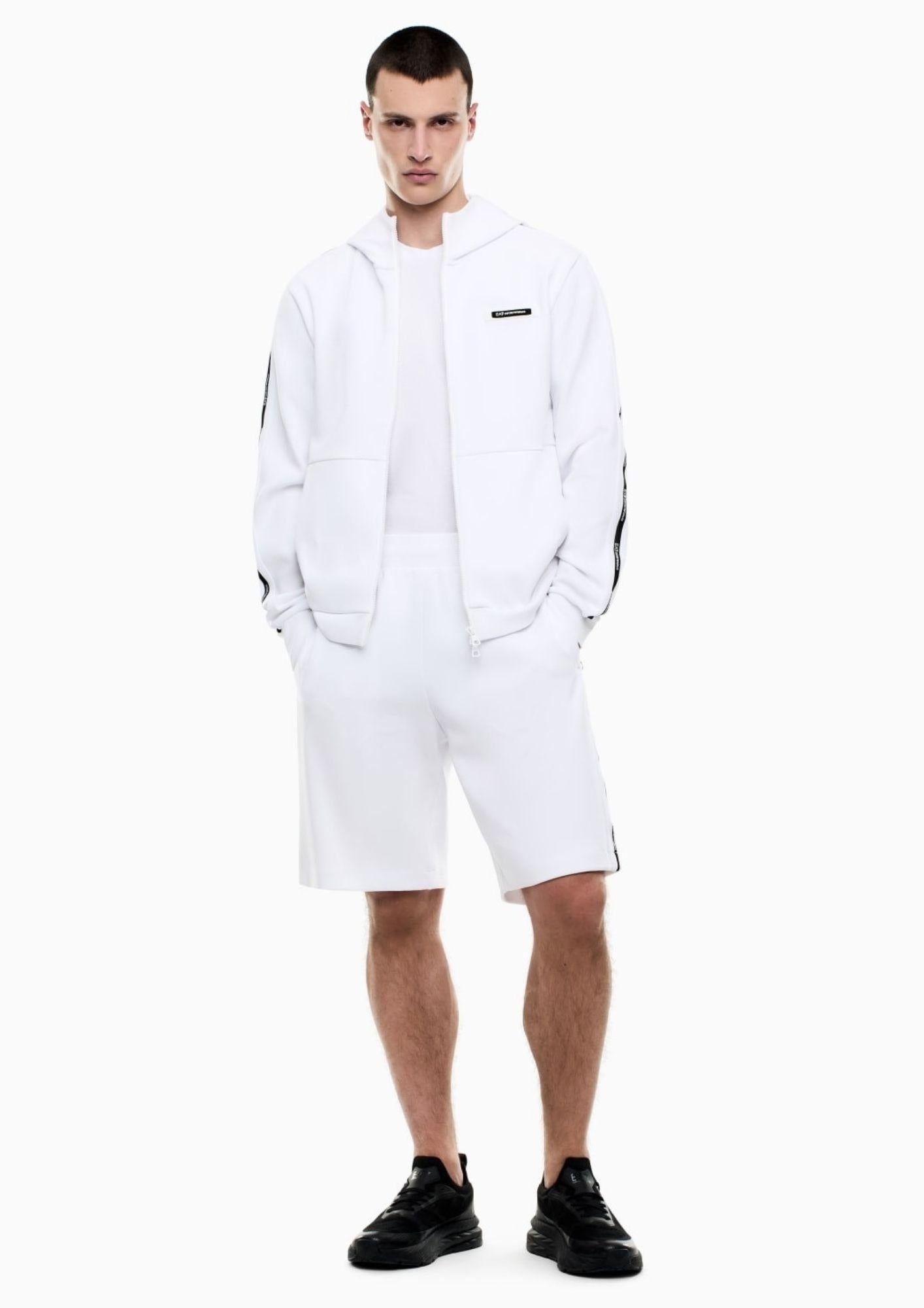 EA7 Emporio Armani Bermuda Uomo Bianco 7M001481 AF12660 U0002 EA7 EMPORIO ARMANI 
