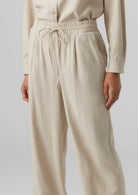 Vero Moda Pantalone Donna Jesmilo Grigio 10287363 Silver Lining VERO MODA 