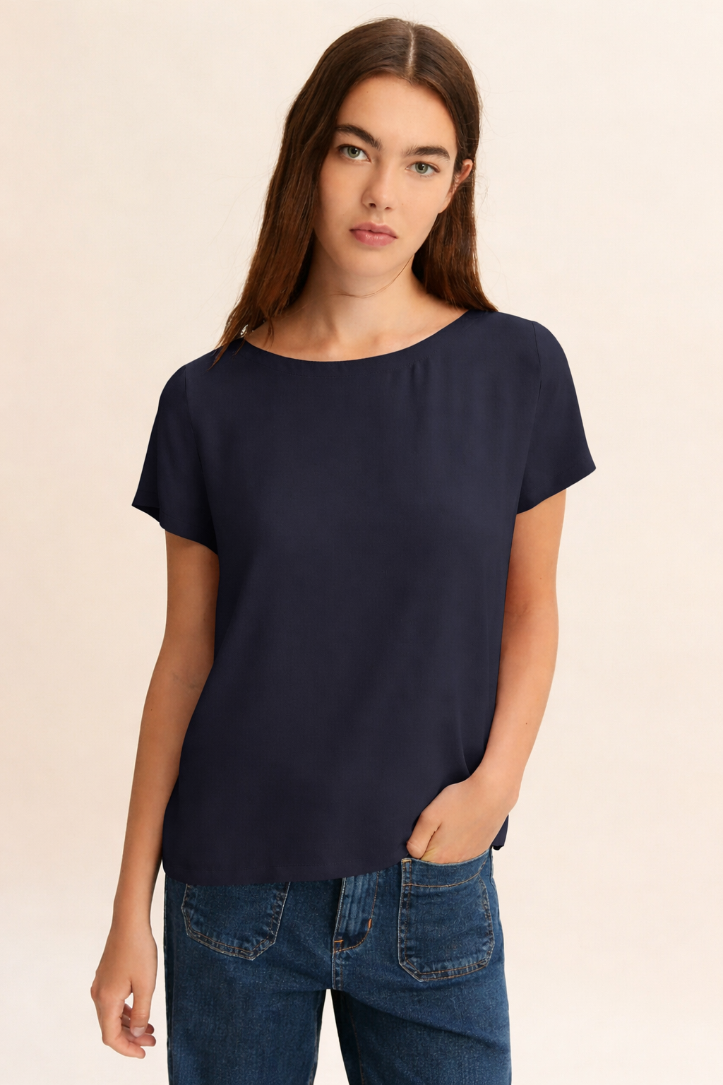 Emme Marella Camicia Donna Emmcartone Blu 2615111021200 004 EMME MARELLA 