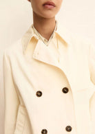 Emme Marella Impermiabile Donna Emmpelota Bianco Lana 2615021091200 001 EMME MARELLA 