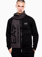 EA7 Emporio Armani Sciarpa Visibility con maxi logo EA7 Grigio 7X000007 AF11994 M8151 EA7 EMPORIO ARMANI 