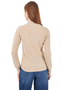 Yes Zee Maglia Donna Beige M048 BT00 0222 YES ZEE 