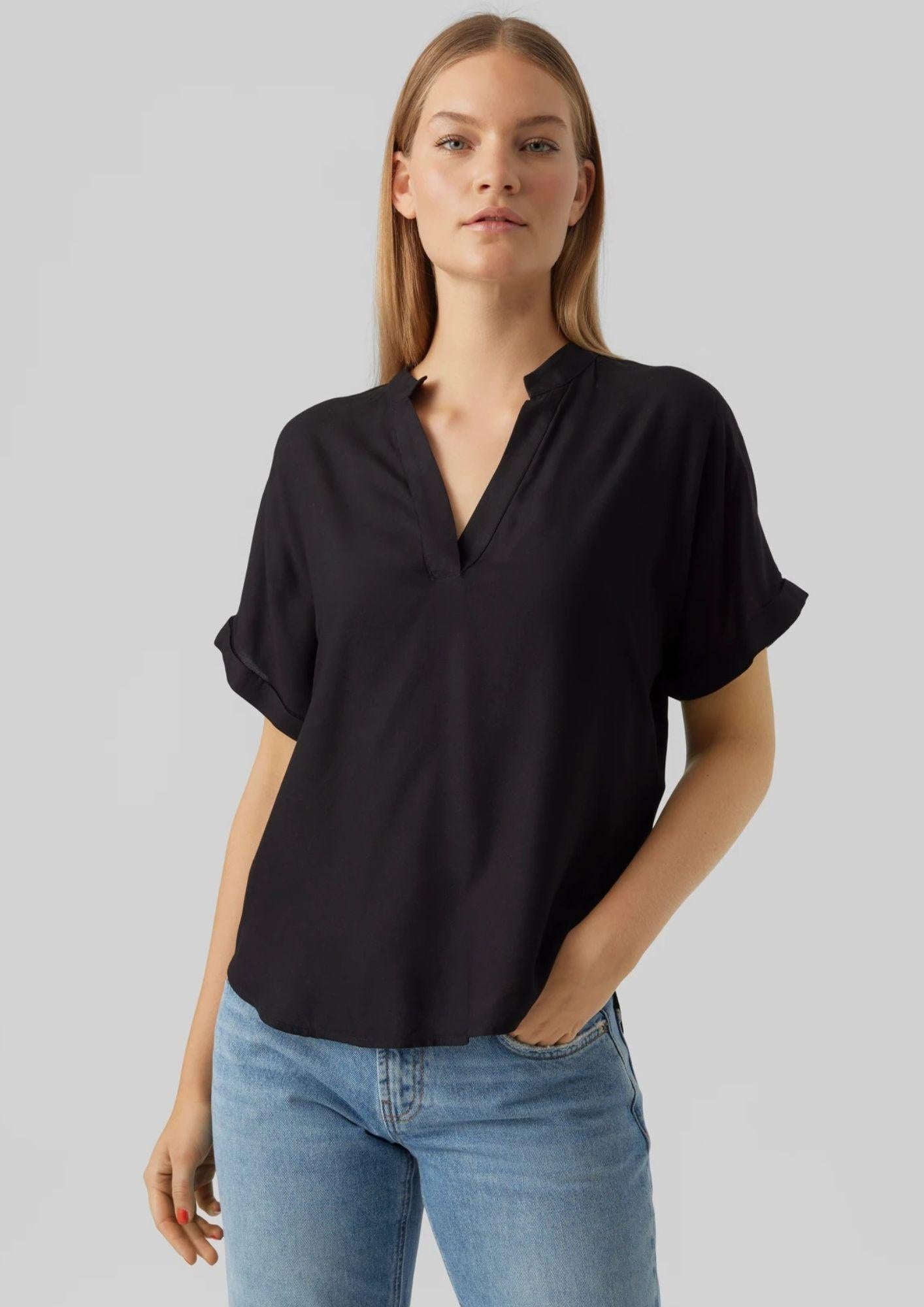 Vero Moda Top Donna Beauty Nero 10279697 Black VERO MODA 