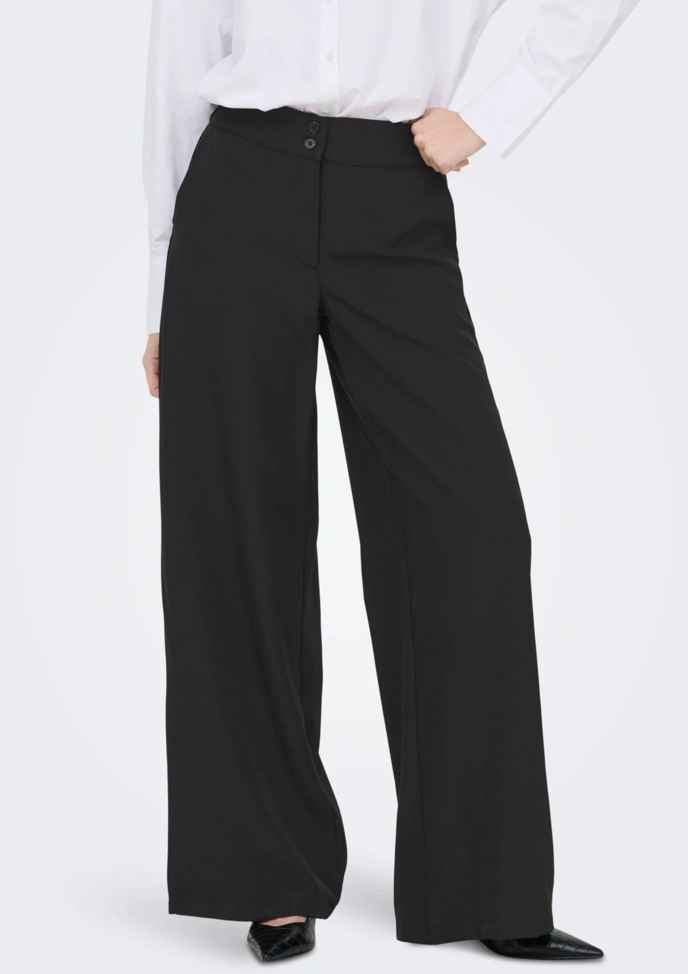 Jacqueline De Yong Pantalone Donna Dora Nero 15361050 Black JACQUELINE DE YONG 