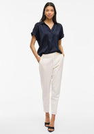 Vila CAmicia Donna Enna Blu Navy 14107405 Navy Blazer VILA 