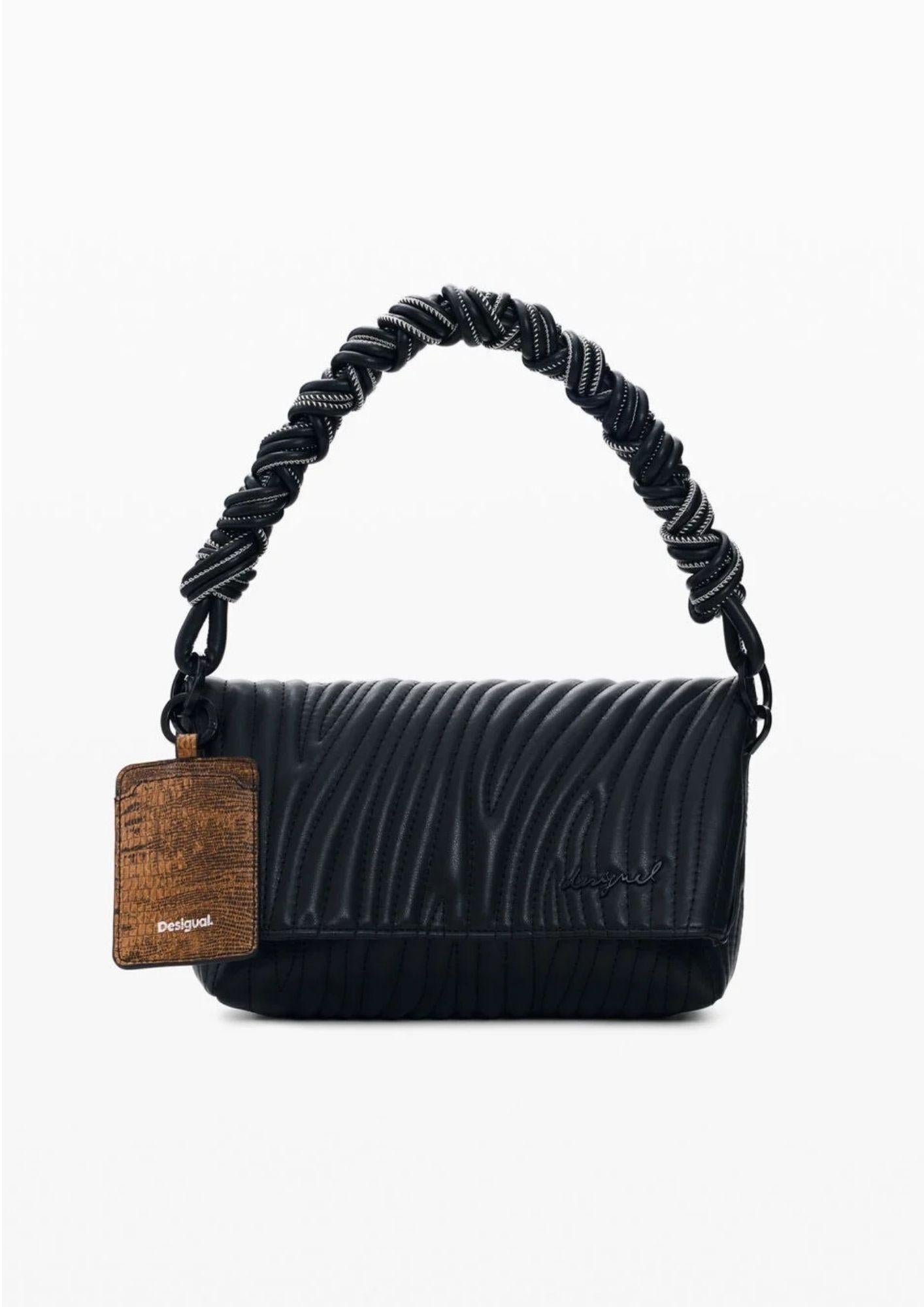 Desigual Borsa Donna Bag Helium Trokel Nera 26SAXPBA 2000 DESIGUAL 