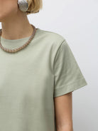 Vero Moda AWNAIMA T-Shirt Donna Grey Tea 10294544 Tea VERO MODA 