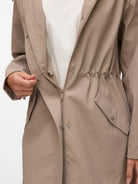 Vero Moda Giacca Donna Impermeabile Grey Peat VMMalou 10266982 Moon Rock VERO MODA 