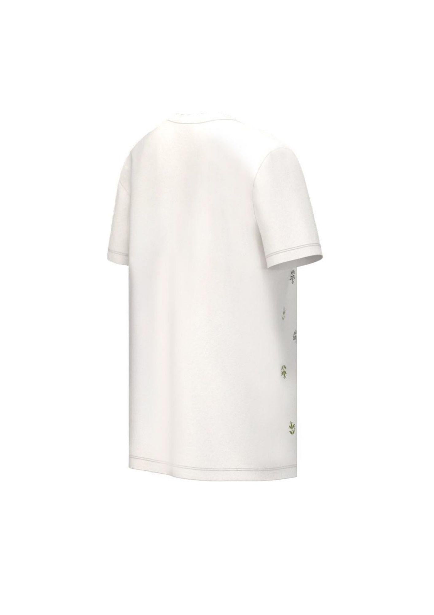 Emme Marella T-Shirt Donna Emmmarea Bianca Stampa Fiori 2615971061200 001 EMME MARELLA 