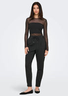 Jacqueline De Yong Top Donna Elsa Nero 15356004 Black JACQUELINE DE YONG 