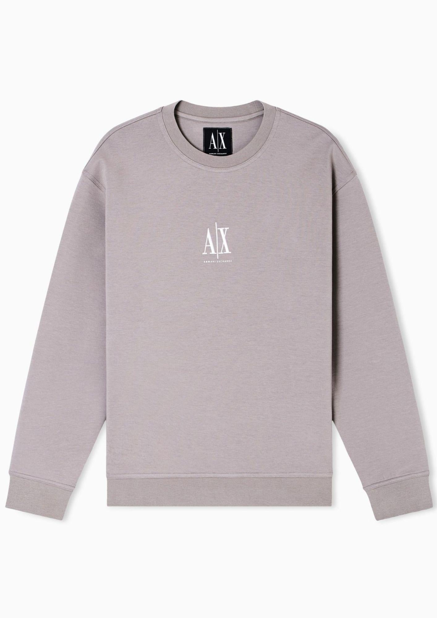 Armani Exchange Felpa Uomo Beige XM000368 AF10818 U6107 ARMANI EXCHANGE 
