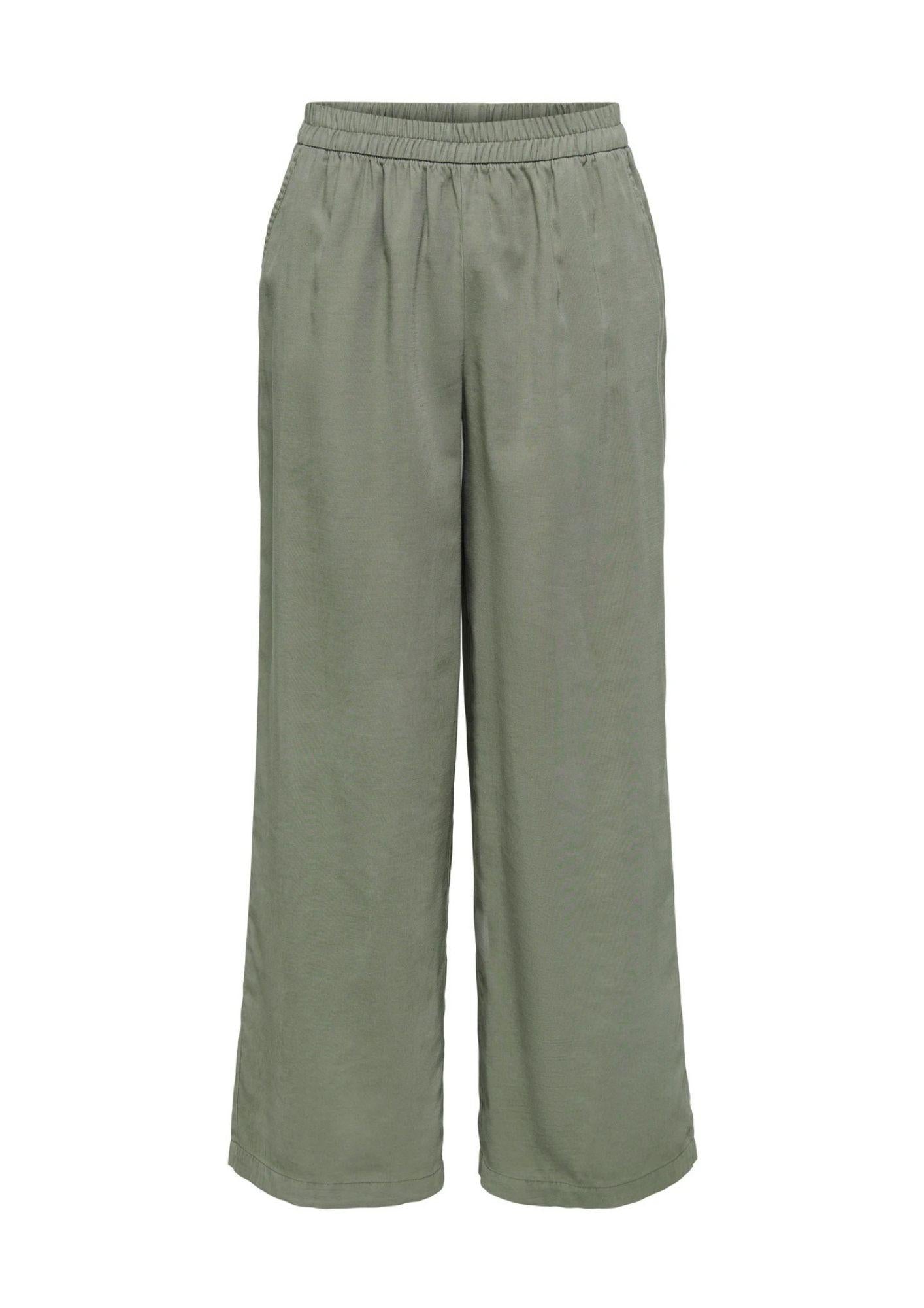 Only Pantalone Donna Aris Verde Oliva 15337956 Smokey Olive ONLY 