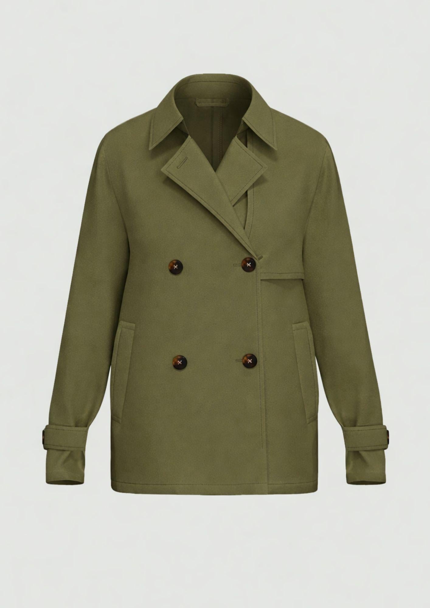 Emme Marella Impermiabile Donna Emmpelota Verde 2615021091200 005 EMME MARELLA 