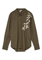  10333342 Grape Leaf Birch emb. detail VERO MODA 