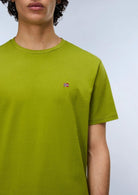 Napapaijri T-Shirt Uomo Verde Oro NP0A4H8D G3B NAPAPIJRI 