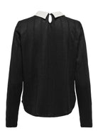 Jacqueline De Yong Top Donna Tonsy Nera 15356685 Black CLOUD DANCER JACQUELINE DE YONG 
