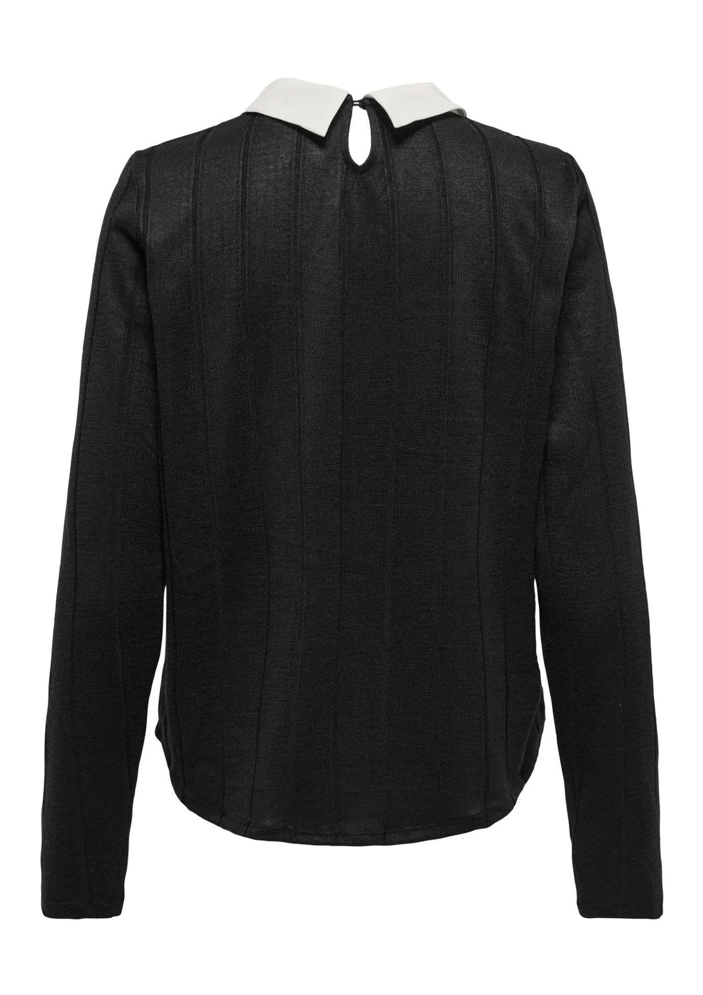 Jacqueline De Yong Top Donna Tonsy Nera 15356685 Black CLOUD DANCER JACQUELINE DE YONG 