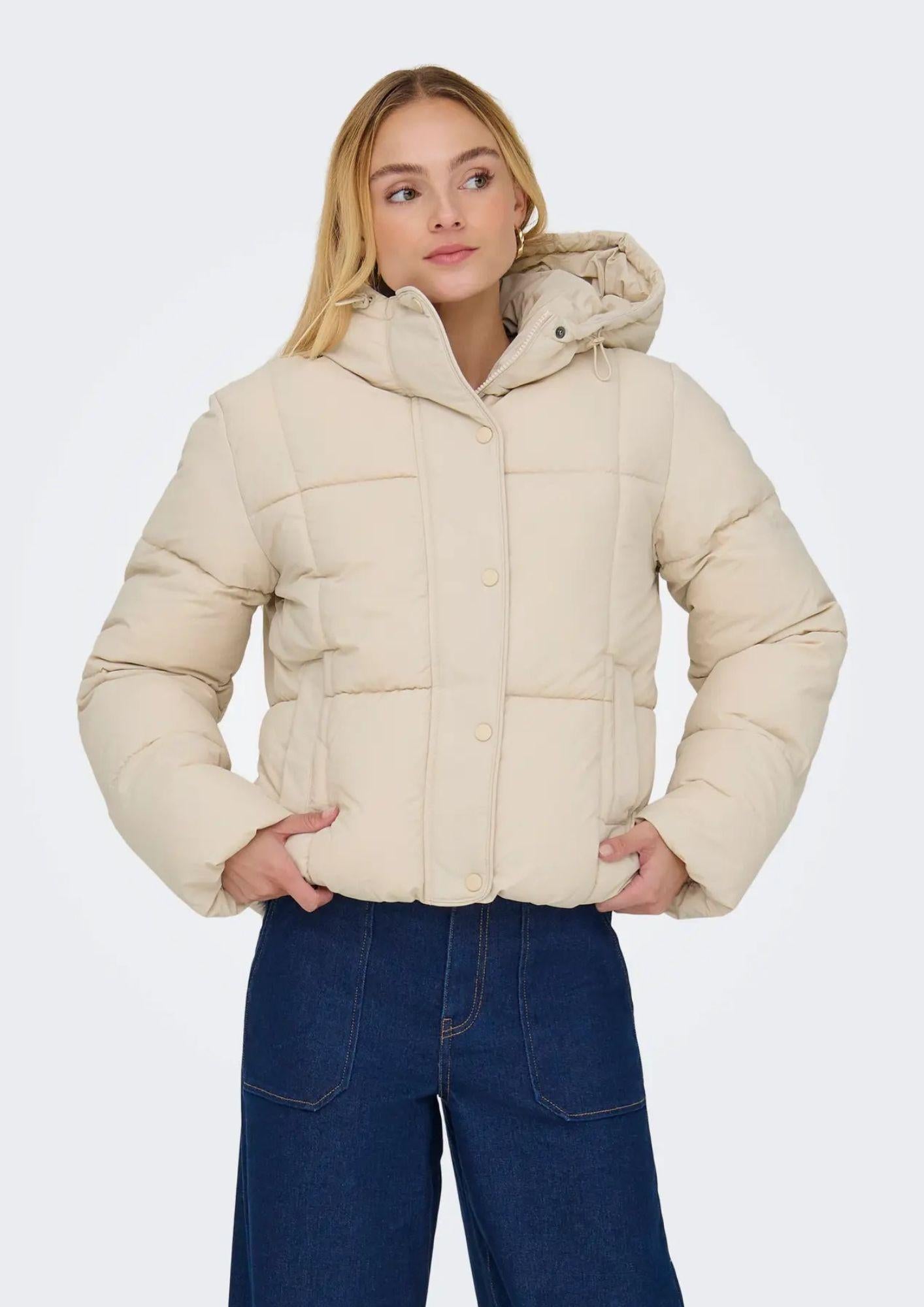 Jacquelin De Yong Giubbino Donna Wonder Crema 15353998 Moonbeam JACQUELINE DE YONG 