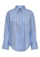 Jacqueline De Yong Camicia Donna Serena Blu a Righe 15380444 Bel Air Blue JACQUELINE DE YONG 
