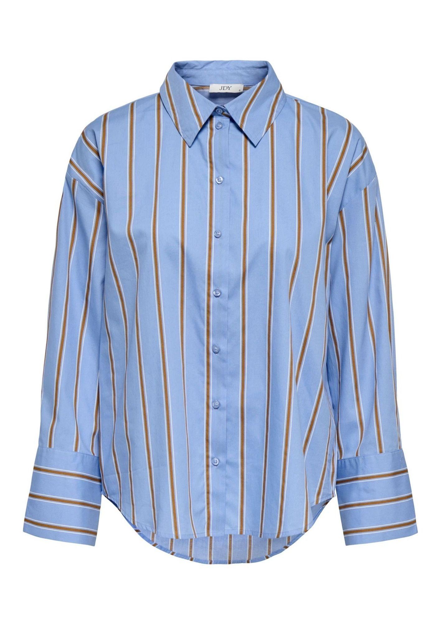 Jacqueline De Yong Camicia Donna Serena Blu a Righe 15380444 Bel Air Blue JACQUELINE DE YONG 
