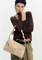 Desigual Borsa Donna Bag Sierra San Huntington Beige 26SAXPB7 1018 DESIGUAL 