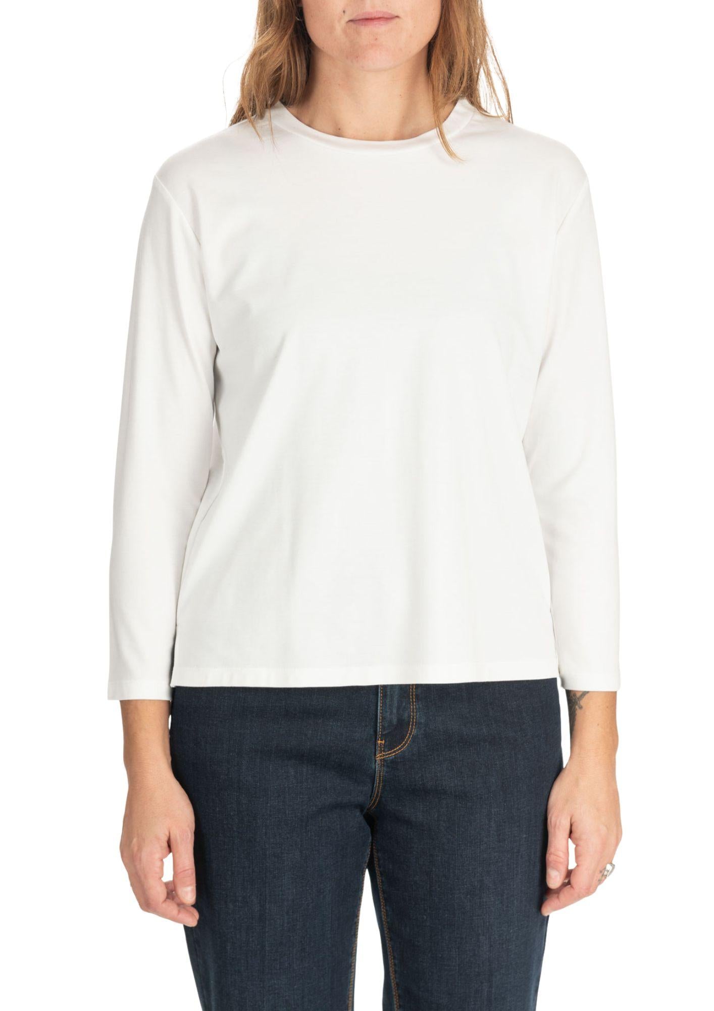 Diana Gallesi T-Shirt Donna Bianco Latte G036R000632N 11 DIANA GALLESI 