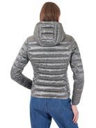 Yes Zee Parka Donna con Giubbino Trapuntato Interno Grigio O069 NU00 0809 YES ZEE 