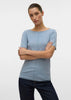 T-Shirt Donna Azzurro Polvere