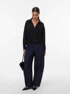 Vero Moda Camicia Donna Nero VMIzzy 10340338 Black VERO MODA 