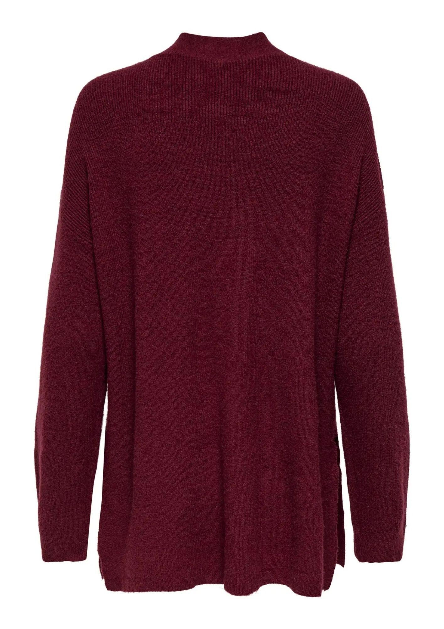 Cardigan Donna Only Ibi Bordeaux 15351147 Cabernet ONLY 