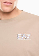 EA7 Emporio Armani T-Shirt Uomo Beige 7M001327 AF17789 U6167 EA7 EMPORIO ARMANI 