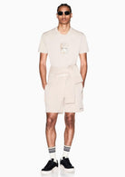 Armani Exchange T-Shirt Uomo Beige XM002501 AF10356 U8144 ARMANI EXCHANGE 