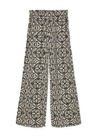 Vero Moda Pantalone Donna Menny Grigio Geometrico 10282478 Silver Lining Calli VERO MODA 