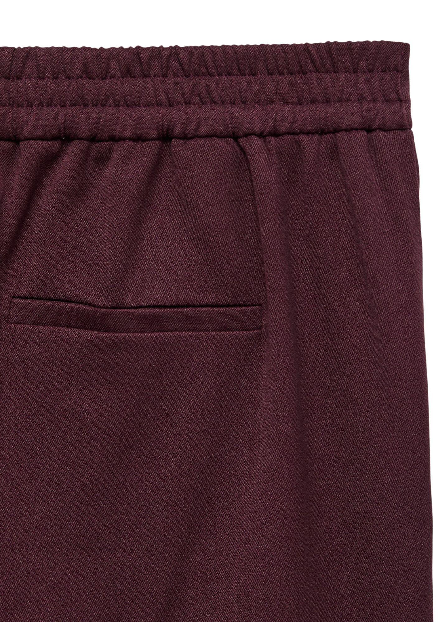 Vero Moda VMMAYA Vita media Pantaloni Donna Viola 10225280 Winetasting VERO MODA 