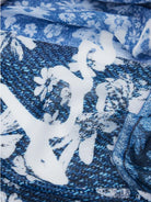 Desigual Foulard Donna Foumaggi Blu 26SAWA10 5053 DESIGUAL 