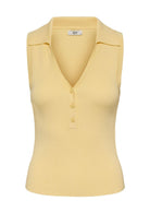 Jacqueline De Yong Top Donna Nanna Giallo 15351433 Double Cream JACQUELINE DE YONG 