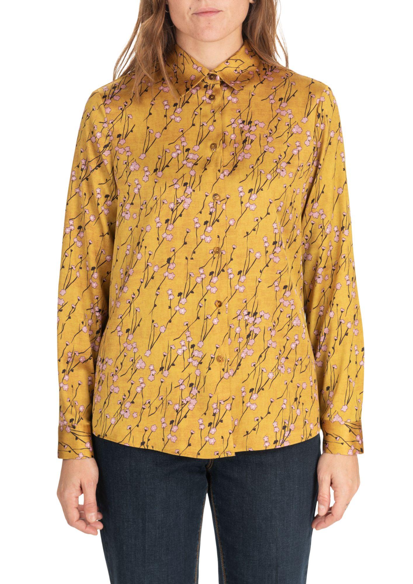 Diana Gallesi Camicia Donna Ocra 5093R002977N 1 DIANA GALLESI 